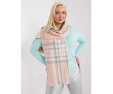 Wool Fashion Italia Šalikas-AT-SZ-23125-1,26-šviesiai rožinis