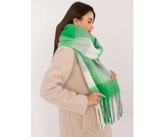 Wool Fashion Italia Šalikas-AT-SZ-2312502.53-žalias