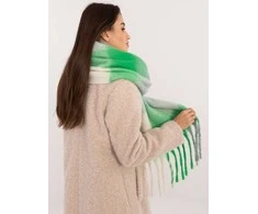 Wool Fashion Italia Šalikas-AT-SZ-2312502.53-žalias