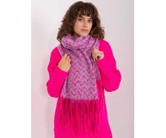 Wool Fashion Italia Šalikas-AT-SZ-23125.75-rožinis