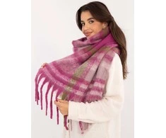 Wool Fashion Italia Šalikas-AT-SZ-231301.21-šviesiai violetinis