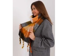 Wool Fashion Italia Šalikas-AT-SZ-2313501.97-juodas
