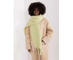 Wool Fashion Italia Šalikas-AT-SZ-2313502.20P-šviesiai žalias