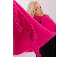 Wool Fashion Italia Šalikas-AT-SZ-2313502.31P-fuksija