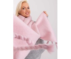 Wool Fashion Italia Šalikas-AT-SZ-2313502.31P-jasny rožinė