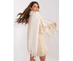 Wool Fashion Italia Šalikas-AT-SZ-2313502.47P-ekru