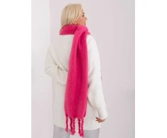 Wool Fashion Italia Šalikas-AT-SZ-2313502.53P-tamsiai rožinis