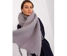 Wool Fashion Italia Šalikas-AT-SZ-2313502.63P-pilkas