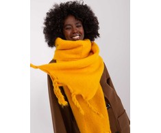 Wool Fashion Italia Šalikas-AT-SZ-2313502.94P-tamsiai geltonas