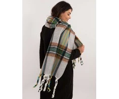 Wool Fashion Italia Šalikas-AT-SZ-231501.03X-pilkas