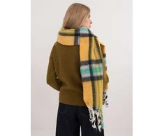 Wool Fashion Italia Šalikas-AT-SZ-231501.49-tamsiai geltonas