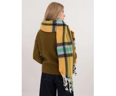 Wool Fashion Italia Šalikas-AT-SZ-231501.49-tamsiai geltonas
