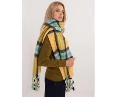 Wool Fashion Italia Šalikas-AT-SZ-231501.49-tamsiai geltonas
