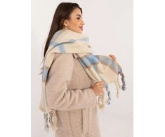 Wool Fashion Italia Šalikas-AT-SZ-2315.33-šviesiai smėlio spalvos
