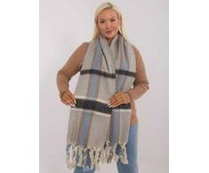Wool Fashion Italia Šalikas-AT-SZ-2315.33-pilkas