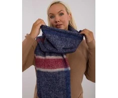 Wool Fashion Italia Šalikas-AT-SZ-2315.33 - tamsiai mėlynas