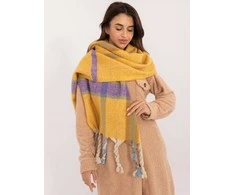 Wool Fashion Italia Šalikas-AT-SZ-2315.33-tamsiai geltonas