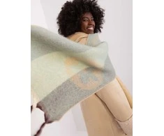 Wool Fashion Italia Šalikas-AT-SZ-2316.10P-mėtinė
