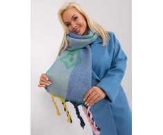 Wool Fashion Italia Šalikas-AT-SZ-2316.10P-žalias