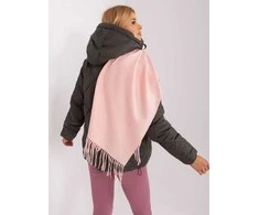 Wool Fashion Italia Šalikas-AT-SZ-23185.90P-šviesiai rožinis