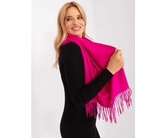 Wool Fashion Italia Šalikas-AT-SZ-23185.93P-fuksija