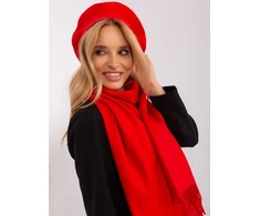 Wool Fashion Italia Šalikas-AT-SZ-23185.93P-raudonas