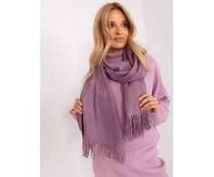 Wool Fashion Italia Šalikas-AT-SZ-23185.93P-violetinė