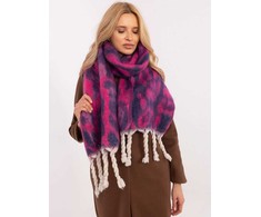 Wool Fashion Italia Šalikas-AT-SZ-416.27P-fuksija