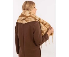 Wool Fashion Italia Šalikas-AT-SZ-416.31P-smėlio spalvos