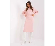 Wool Fashion Italia Spródnica-AT-SD-2331.00P-šviesiai rožinė