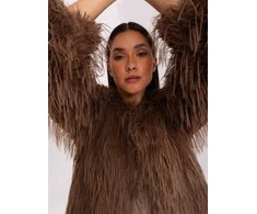 Wool Fashion Italia Striukė moterims-AT-KR-2359.96P-ruda