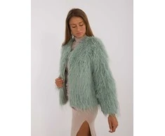 Wool Fashion Italia Striukė moterims-AT-KR-2359.96P-šviesiai žalia