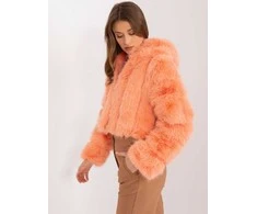 Wool Fashion Italia Striukė moterims-AT-KR-2378.97P-brzoskwiniowy