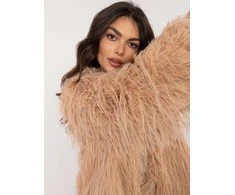 Wool Fashion Italia Striukė moterims-AT-KR-2359.96P-camelowy
