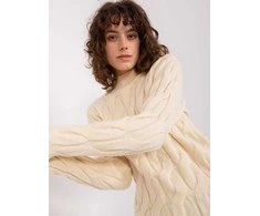 Wool Fashion Italia Megztinis-AT-SW-2235.00P-šviesiai smėlio spalvos