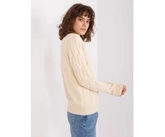 Wool Fashion Italia Megztinis-AT-SW-2235.00P-šviesiai smėlio spalvos