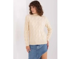 Wool Fashion Italia Megztinis-AT-SW-2235.00P-šviesiai smėlio spalvos