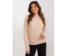 Wool Fashion Italia Megztinis-AT-SW-2235.00P-smėlio spalvos
