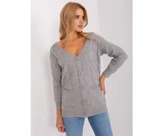 Wool Fashion Italia Megztinis-AT-SW-2241.36P-pilkas