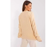 Wool Fashion Italia Megztinis-AT-SW-2326.37X-smėlio spalvos