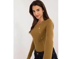 Wool Fashion Italia Megztinis-AT-SW-2332-2,62-alyvuogių