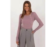 Wool Fashion Italia Megztinis-AT-SW-2332-2,65-šviesiai violetinis