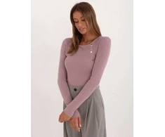 Wool Fashion Italia Megztinis-AT-SW-2332-2,65-šviesiai violetinis