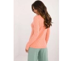 Wool Fashion Italia Megztinis-AT-SW-2334-2,61-persikas