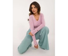 Wool Fashion Italia Megztinis-AT-SW-2334.49-šviesiai violetinis