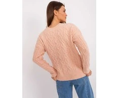 Wool Fashion Italia Megztinis-AT-SW-2335-1.68P-persikas