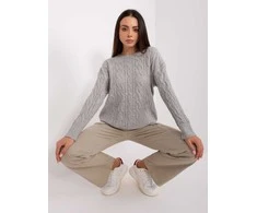 Wool Fashion Italia Megztinis-AT-SW-2335-1.68P-pilkas