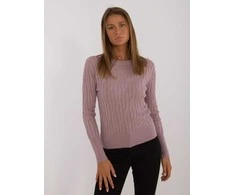 Wool Fashion Italia Megztinis-AT-SW-2338-2,61-šviesiai violetinis