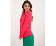 Wool Fashion Italia Megztinis-AT-SW-2338-2,61-koralas