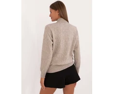 Wool Fashion Italia Sweter-AT-SW-2339.54-ciemny bezowy
